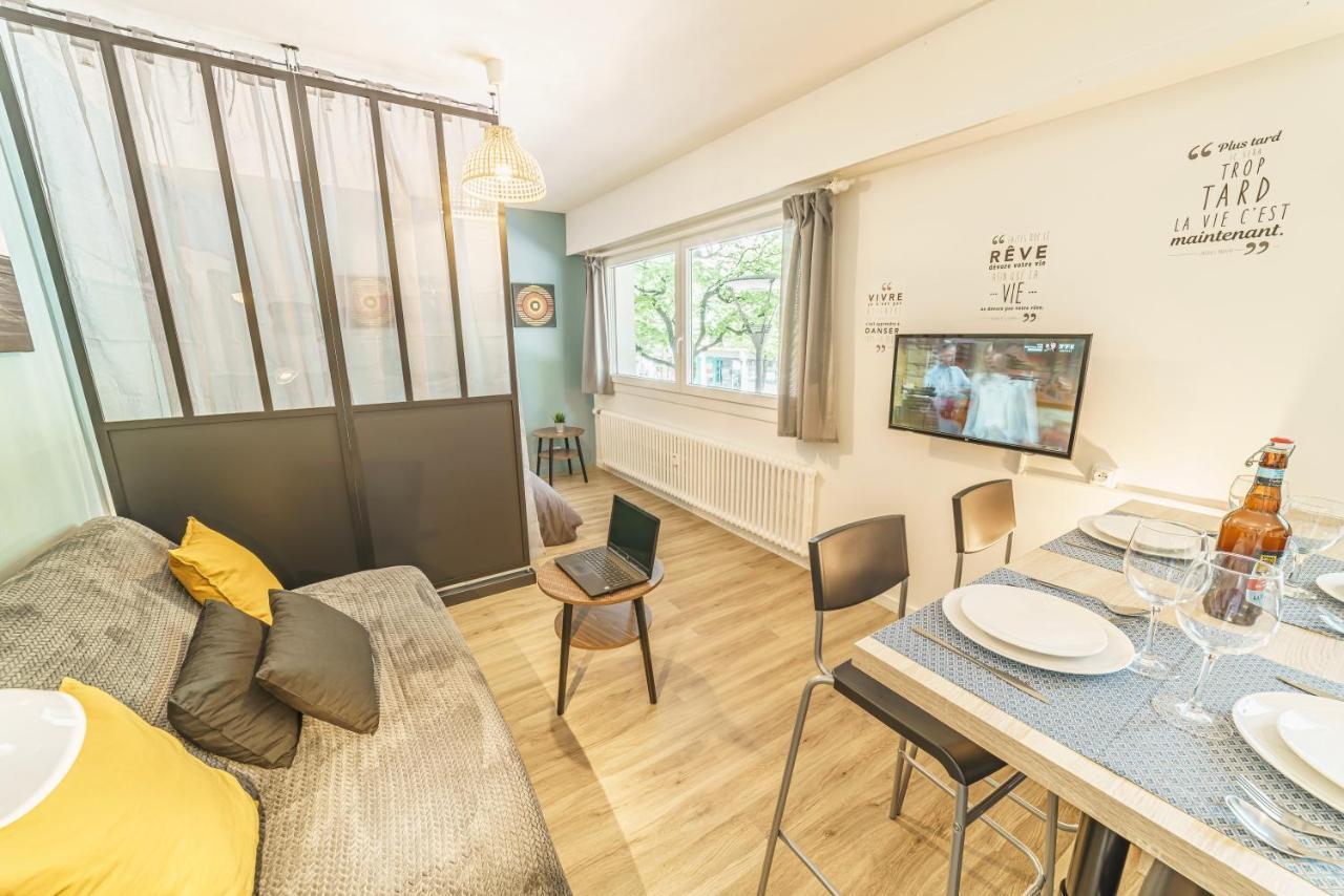 Cosy Studio 108 - Chambery Centre - Stationnement - Gare Exterior photo