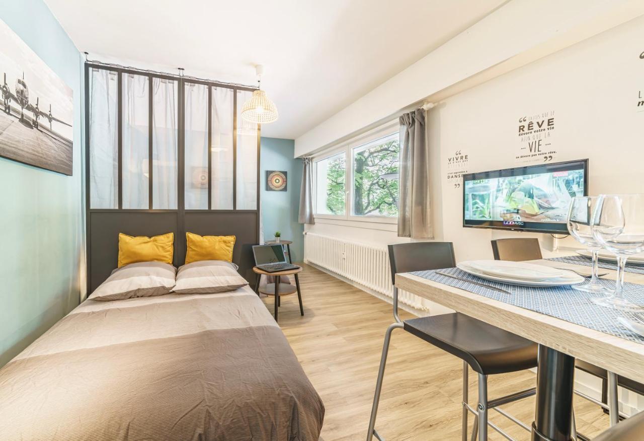Cosy Studio 108 - Chambery Centre - Stationnement - Gare Exterior photo